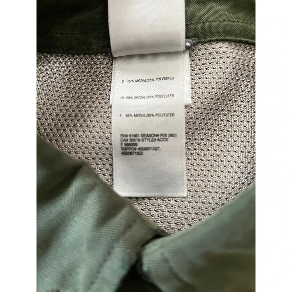 The North Face Mens Olive Green Modal Blend Hiking Shirt ACCX Large Long Sleeve